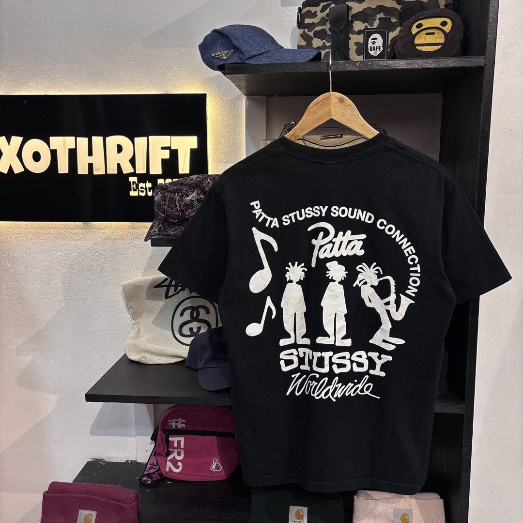 Stussy Sound Connection (Category: Activewear) located in Rizal. Submitted by doyskie.star (Listing ID 1463514189, Image 1). Description: Dimes: 19 x 26.