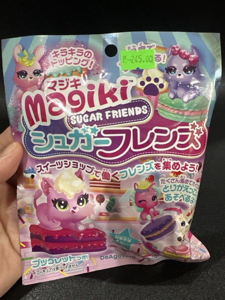 Sugar Friends MAGIKI (blindbag) (Category: Designer & Blind Box Toys) located in Manila. Submitted by krystalchewey_ (Listing ID 1463368825, Image 1). Description: Bnew Actual Photo Posted 245php Collectibles.