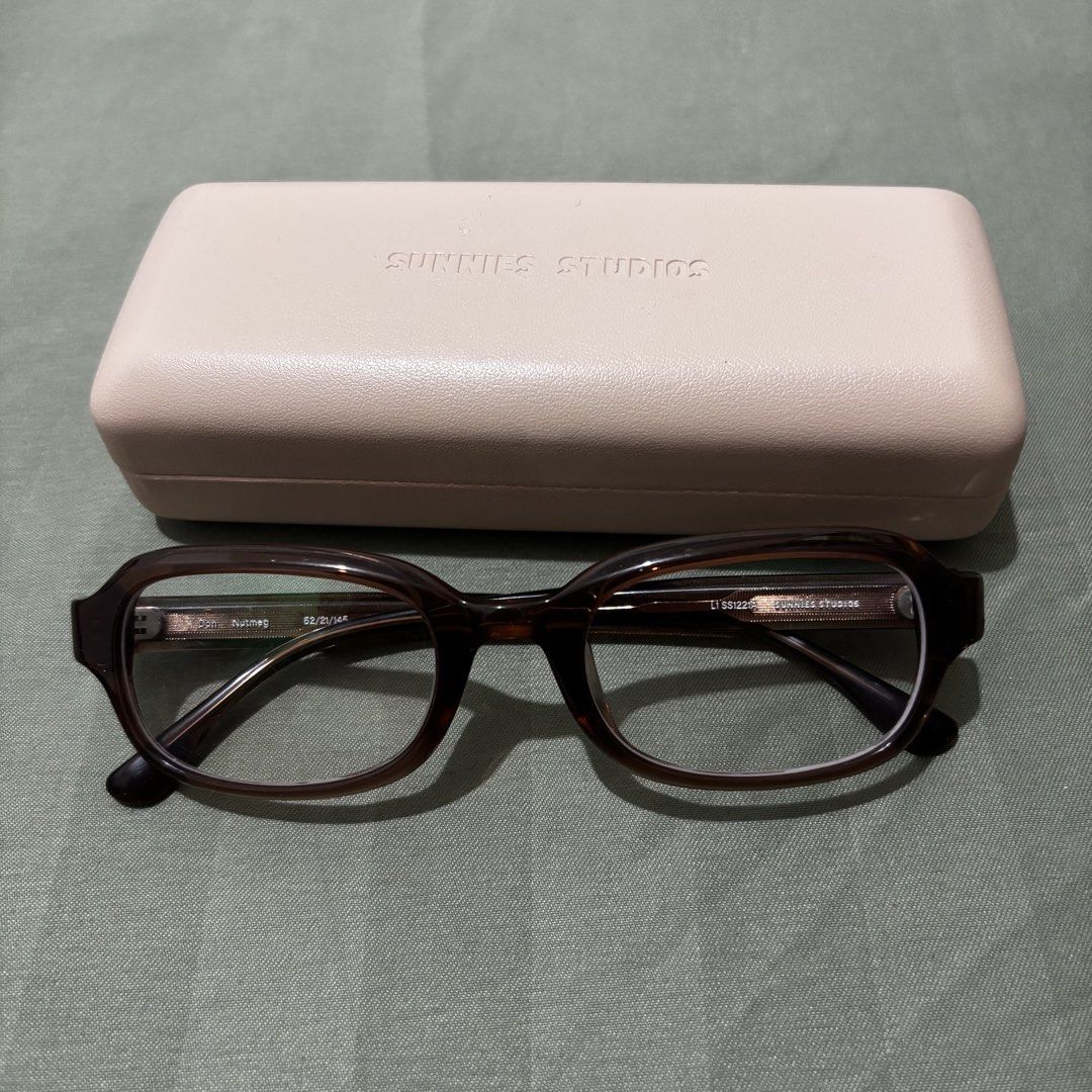Sunnies Studios Don Eyeglasses with Case (Category: Sunglasses & Eyewear) located in Batangas. Submitted by ishoptoomuchxoxo (Listing ID 1463524144, Image 1). Description: - Brand: Sunnies Studios - Frame Style: Don in nutmeg - Included: Original Sunnies Studios hard case - with prescription papaltan na lang ng grado niyo - last price na yan. wala na tawad.