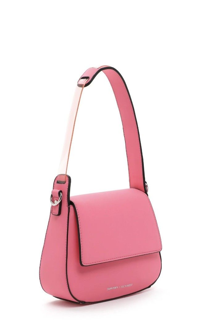 Suri Frey x Alexander Pink Shoulder Bag (Category: Luxury Bags & Wallets) located in Manila. Submitted by vsballeras1984 (Listing ID 1463511338, Image 3). Description: - Super cute pink shoulder bag - Collaboration: Suri Frey x Alexander - Eye-catching bright color - Secure top flap closure - Includes a long, adjustable strap - Versatile: Great for everyday or a night out - Features a clean and simple design.