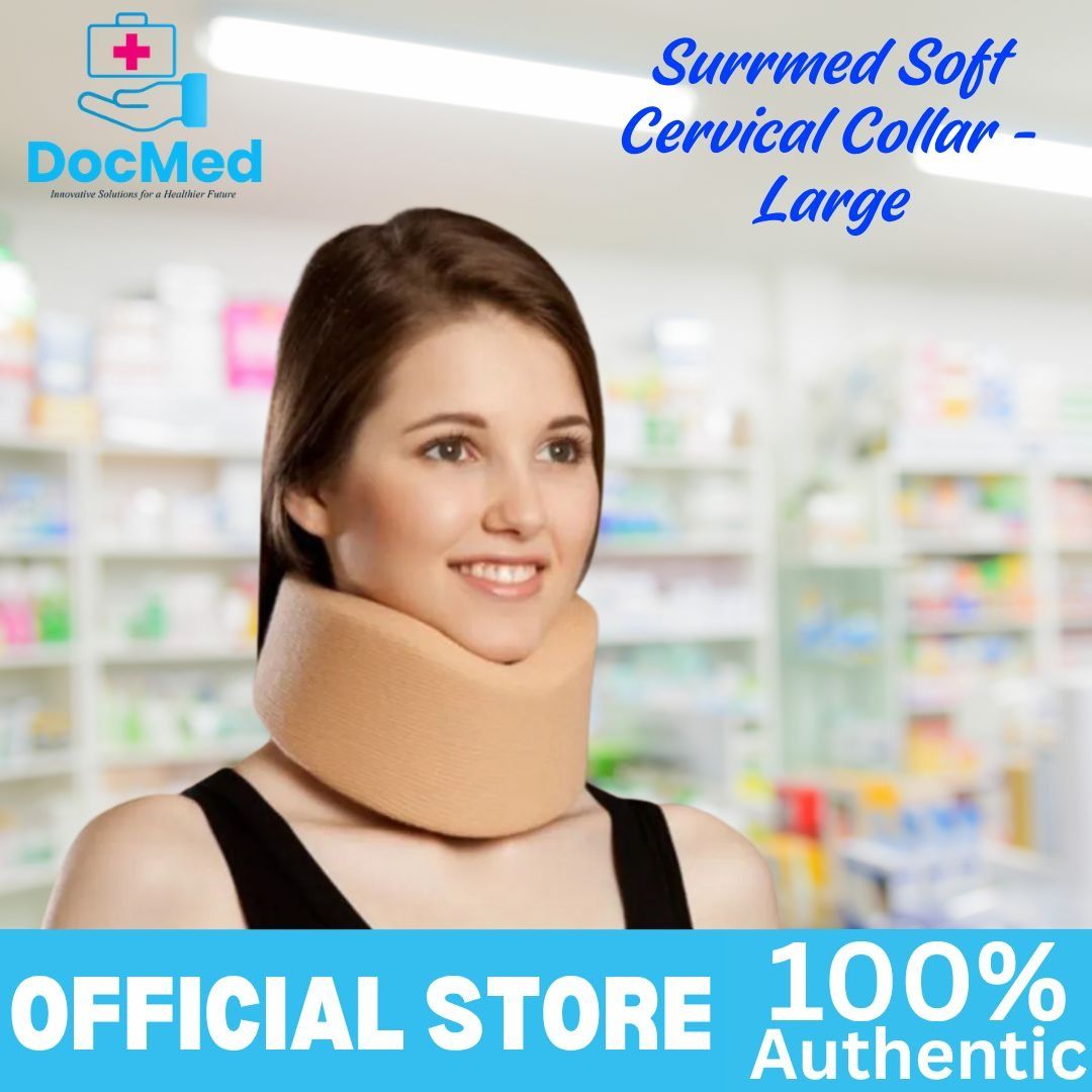 SURRMED SOFT CERVICAL COLLAR - LARGE (Category: Medical Supplies & Tools) located in Quezon City. Submitted by zee_010200 (Listing ID 1463382447, Image 2). Description: - Surrmed Soft Cervical Collar - Large Size - Provides essential neck support - Ideal for recovery or comfort.