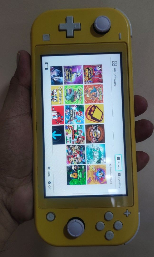 switch lite jailbreak (Category: Nintendo) located in Manila. Submitted by ldg1030 (Listing ID 1463354144, Image 3). Description: Switch lite jailbreak no issues makinis pa Gagamitin na lang Unit and charger 6000php.