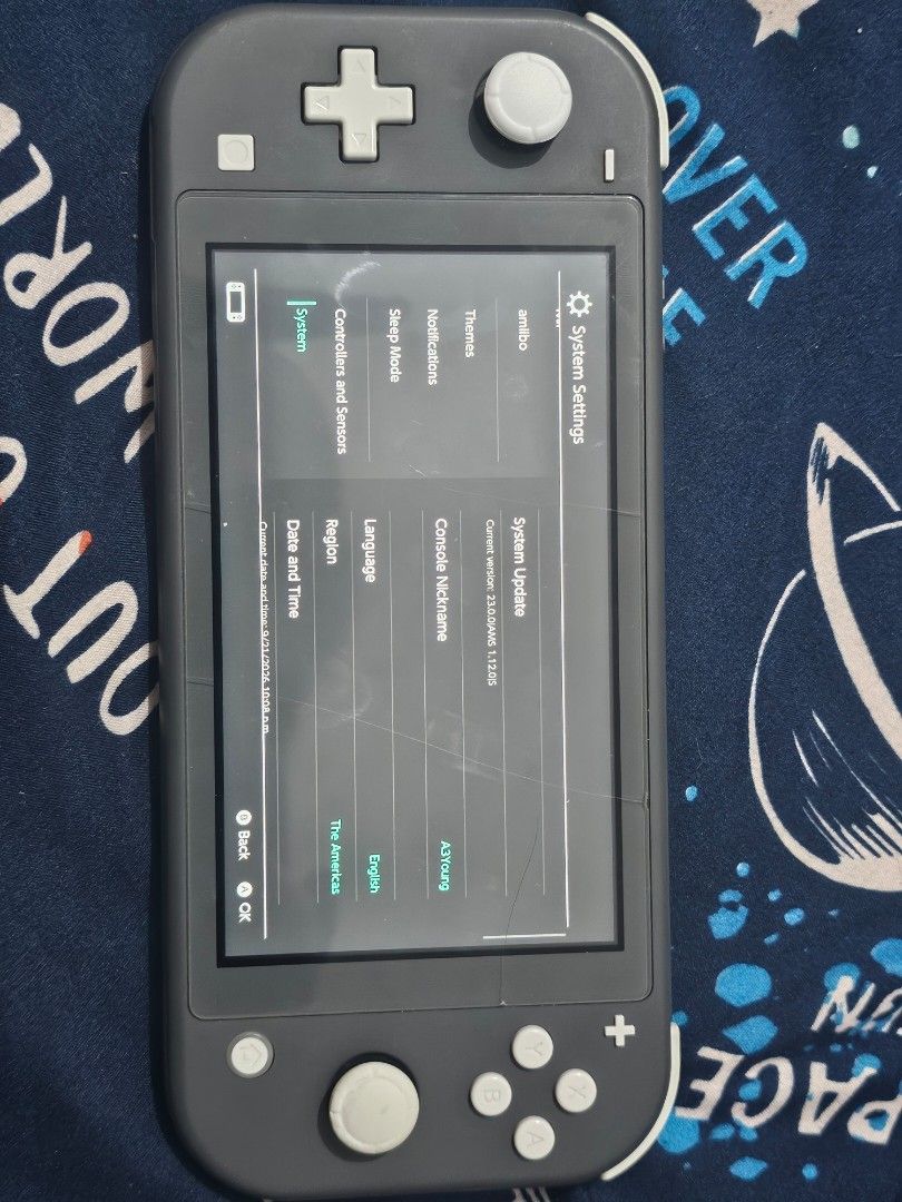 Switch Lite Jailbreak 256GB A2 SD (Category: Nintendo) located in Carmona. Submitted by ra03young (Listing ID 1463492449, Image 3). Description: Carmona, Cavite // Makati (Mon-Wed).