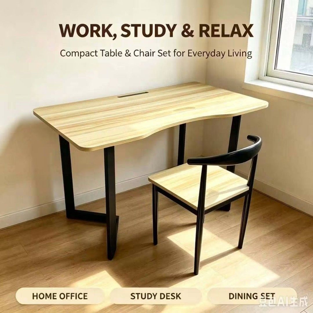 TABLE AND CHAIR (Category: Tables & Sets) located in Manila. Submitted by imeldacsantiago (Listing ID 1463492080, Image 2). Description: TABLE AND CHAIR CODE GALI09222026 PRICE 2150 CUT OFF OF ORDERS 11AM (SAME DAY DELIVERY WITHIN MANILA AREA) VIA GRAB, LALAMOVE MOP: COD (MANILA AREA, CAVITE,BULACAN NEXT DAY DELIVERY ) GCASH (MANILA, CAVITE, BULACAN AREA, SAME DAY DELIVERY) BDO REMITTANCE CENTERS PLS PM US FOR ORDERS AND INQUIRIES.TIA.