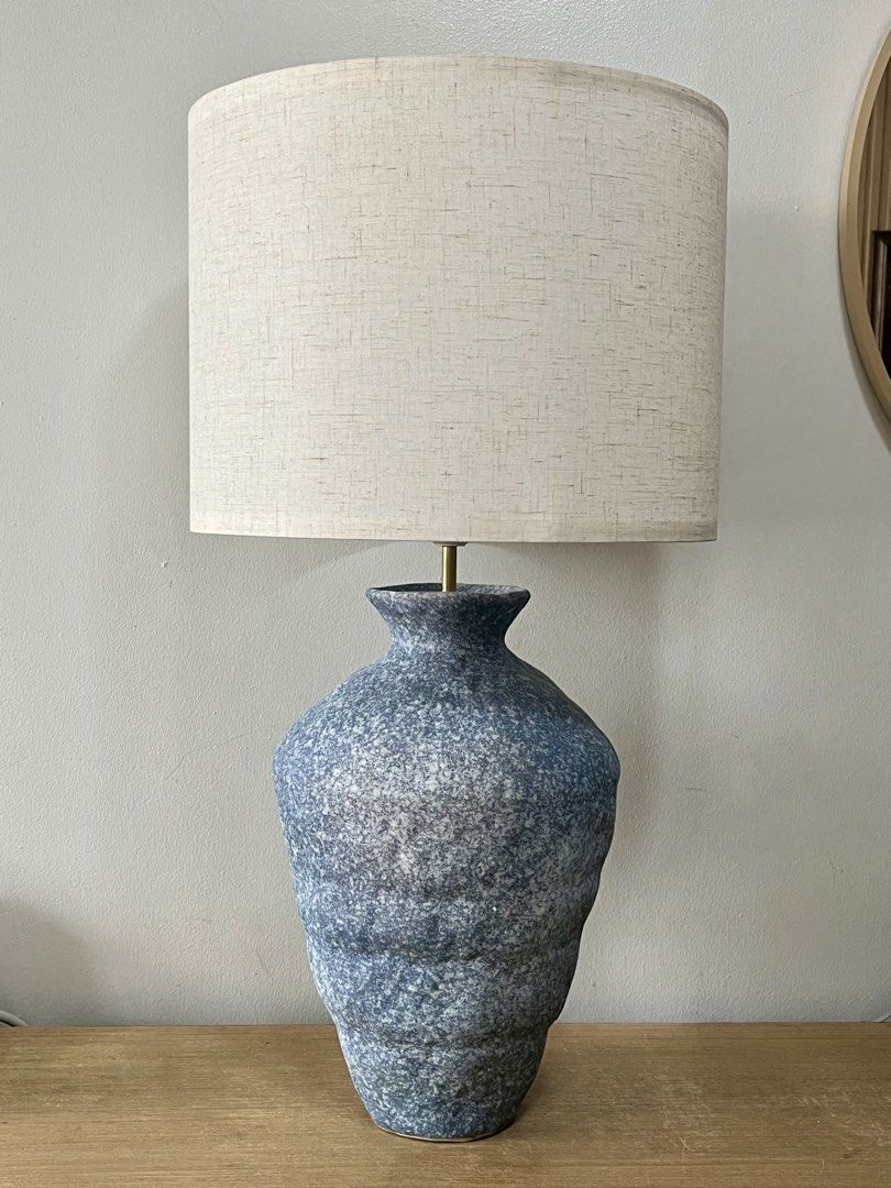 New Ceramic Table Lamp (SHANNON XL) (Category: Lighting) located in Mandaluyong City. Submitted by houseof1980 (Listing ID 1463394654, Image 1). Description: SHANNON XL Table Lamp Measures 33cm L x 33cm D x 63cm H Use E27 bulb 220v, wired Ceramic base.