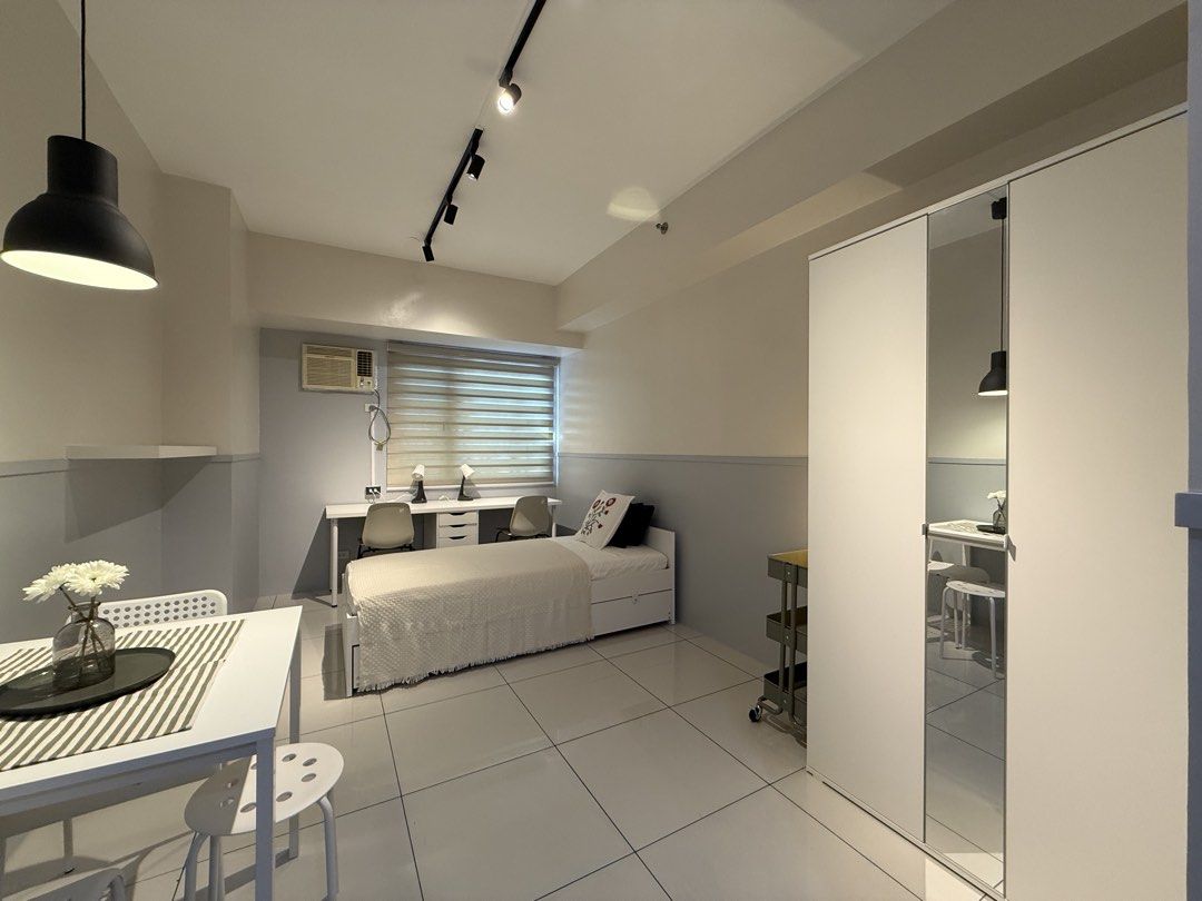 Taft Avenue Studio Unit for Lease (Category: Apartments & Condos) located in Del Monte. Submitted by kayglennytayo (Listing ID 1463464171, Image 3). Description: green residences - taft ave manila 24sqm newly renovated fully furnished near dlsu and other universities 2 mos security deposit, 2 mos advance min 1 year contract PDCs required .