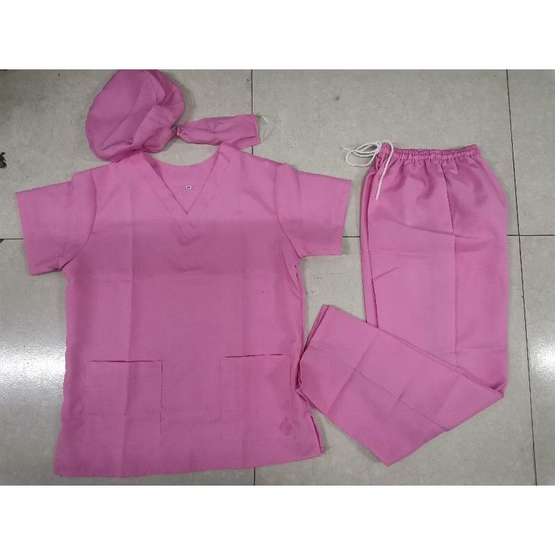 TAKE ALL Scrub Suits [3 SETS] (Category: Sets or Coordinates) located in Taguig. Submitted by mspink18 (Listing ID 1463434669, Image 1). Description: SIZE XS TAKE ALL FOR P750 [COLORS] - MAROON - NAVY BLUE - GRAY *Wala pong PINK* Sample lang po yung first pic to show yung inclusions RFS: Too large for me Payment through Gcash Shipping via Lalamove or J&T.