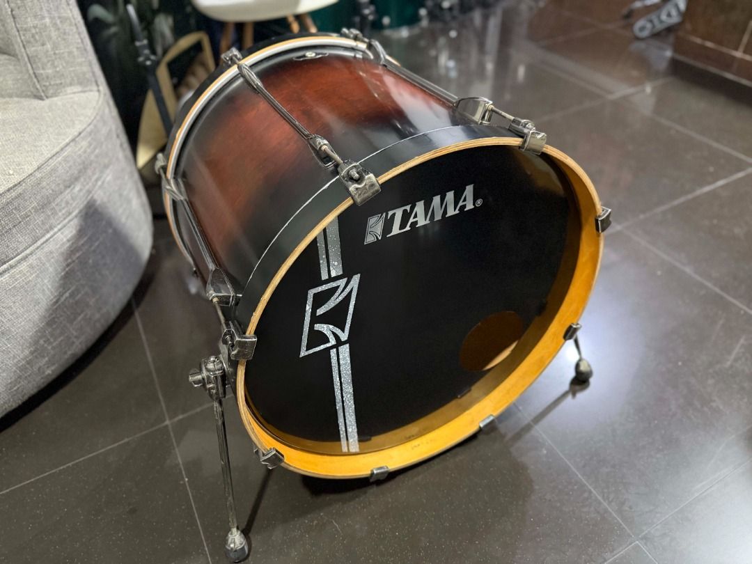 Tama 22" Hyperdrive "Virgin" Bass Drum (Category: Musical Instruments) located in Manila. Submitted by ninraninra (Listing ID 1463516982, Image 3). Description: Tama 22" Hyperdrive "Virgin" Bass Drum 15K Birch shell 22x18" virgin bass drum .