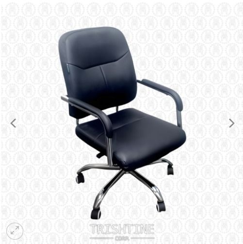 TCL-031 | Leatherette Clerical Chair (Category: Office Furniture & Fixtures) located in Caloocan City. Submitted by jimkirt.tristine.ph (Listing ID 1463393489, Image 1). Description: upholstered and Leatherette back and seat rest chrome plated star base 360° swivel gas lift for height adjustment caster wheels Dimensions: L55cm x W56cm x H100cm Colors: Black, White DISCLAIMER: PRICE IS FOR POSTING PURPOSES ONLY.