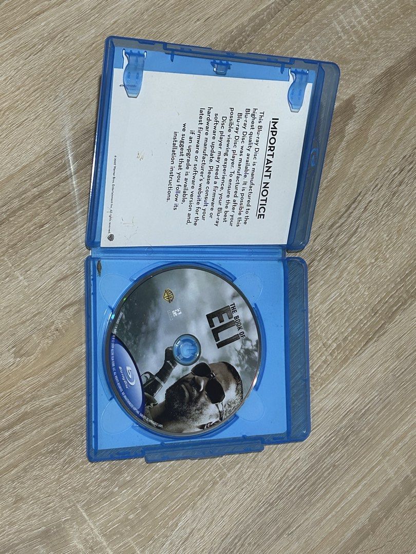 the book eli cds (Category: CDs & DVDs) located in Talisay. Submitted by artmeus (Listing ID 1463480414, Image 2). Description: untested po kasi wala na akong dvd player now but the last time nanood po ako nito okay panaman. payment first po thru cashg + shipping fee via jnt qt .