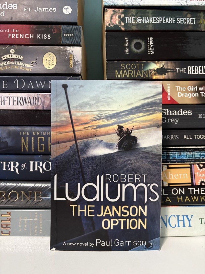 The Janson Option by Robert Ludlum (Paperback) (Category: Storybooks) located in Pasay City. Submitted by previous.chapters (Listing ID 1463453533, Image 1). Description: Orders can be PAYO or COD Please note price listed is PAYO price, for COD orders there will be an additional fee due to shapi deductions. 📍Location: Pasay City 💵MOP: Gcash | Bank Transfer 🚚MOD: Shapi Check Out | Lalamove 📚Happy Book Shopping!📚.