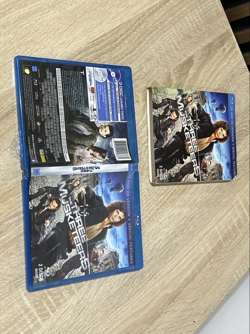 the three musketeers cds (Category: CDs & DVDs) located in Talisay. Submitted by artmeus (Listing ID 1463478379, Image 1). Description: untested po kasi wala na akong dvd player now but the last time nanood po ako nito okay panaman. payment first po thru cashg + shipping fee via jnt qt .