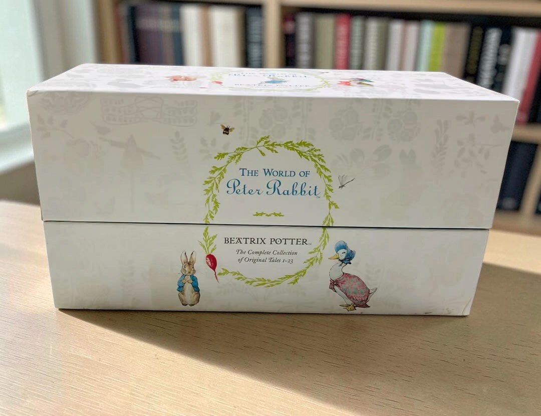 The World of Peter Rabbit™️: Complete Collection (Category: Children's Books) located in Manila. Submitted by truewind.e362a9 (Listing ID 1463406692, Image 1). Description: The World of Peter Rabbit™️. Harbound The Complete Collection of Original (Beatrix Potter™️)Tales1~23. .