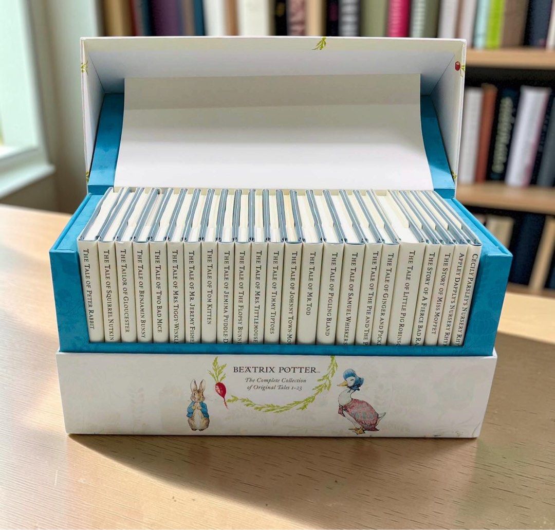 The World of Peter Rabbit™️: Complete Collection (Category: Children's Books) located in Manila. Submitted by truewind.e362a9 (Listing ID 1463406692, Image 3). Description: The World of Peter Rabbit™️. Harbound The Complete Collection of Original (Beatrix Potter™️)Tales1~23. .