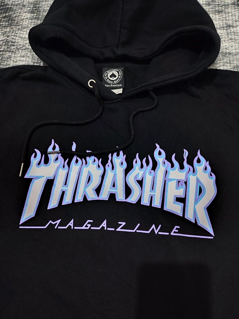 Thrasher Hoodie (Category: Hoodies) located in Cebu City. Submitted by haryvyylyynn (Listing ID 1463531677, Image 2). Description: Thrasher Hoodie xxl 850+sf.