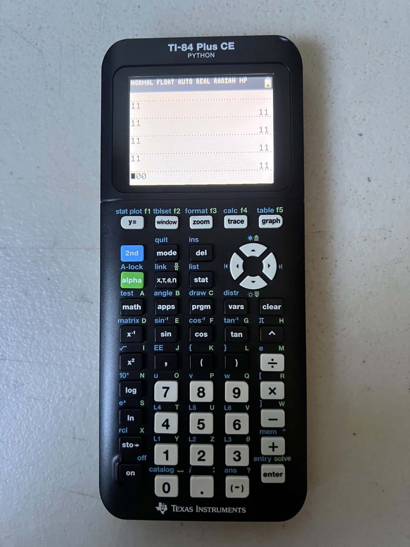 TI-84 Plus CE Python (Texas Instruments) (Category: Other Gadgets) located in Manila. Submitted by davemarcus89030 (Listing ID 1463518948, Image 2). Description: No box, Unit only. NEGOTIABLE!! Never been used and no issue at all. Basically brand new kasi napanalunan lang sa raffle at school then tinago. Open for meetup/lbc/lalamove shoulder by the buyer .