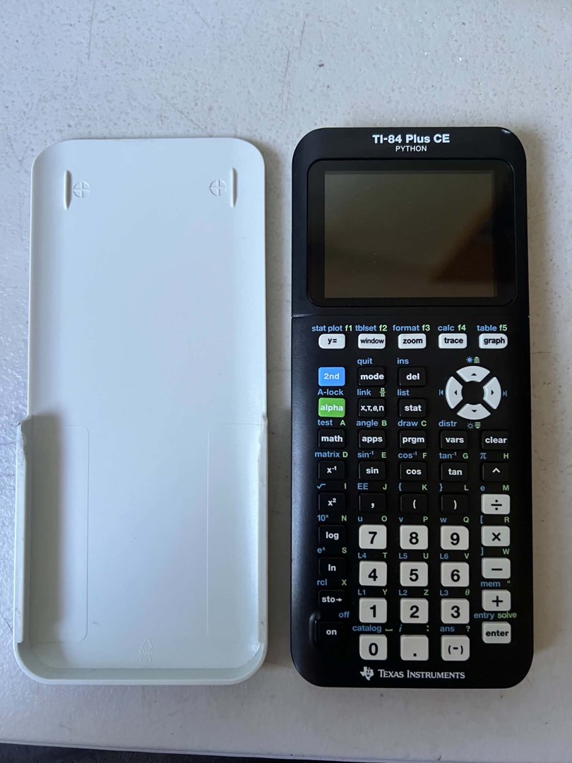 TI-84 Plus CE Python (Texas Instruments) (Category: Other Gadgets) located in Manila. Submitted by davemarcus89030 (Listing ID 1463518948, Image 3). Description: No box, Unit only. NEGOTIABLE!! Never been used and no issue at all. Basically brand new kasi napanalunan lang sa raffle at school then tinago. Open for meetup/lbc/lalamove shoulder by the buyer .