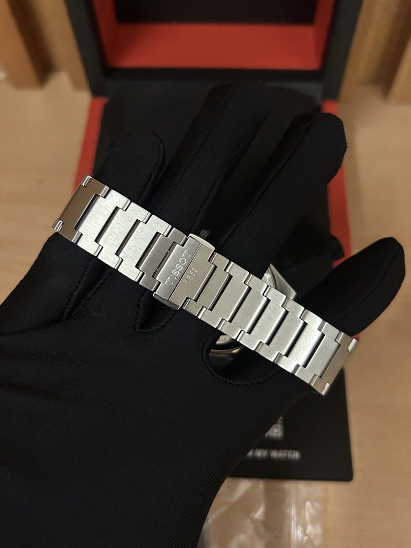 Tissot Prx Powermatic80 Black (Category: Men's Watches) located in Quezon City. Submitted by olivertomtecson8 (Listing ID 1463505148, Image 2). Description: LOWEST PRICE❗️ Tissot PRX Powermatic80 Black • REF # T1374071105100 • Diameter : 40MM • All original • Elegant Black Dial • Automatic Powermatic80 Movement • Complete Set Tissot Guarantee Card, Original Box, Manual Booklet, Complete Links. SRP : 53,000 Asking Price : 26,990 QUEZON CITY.
