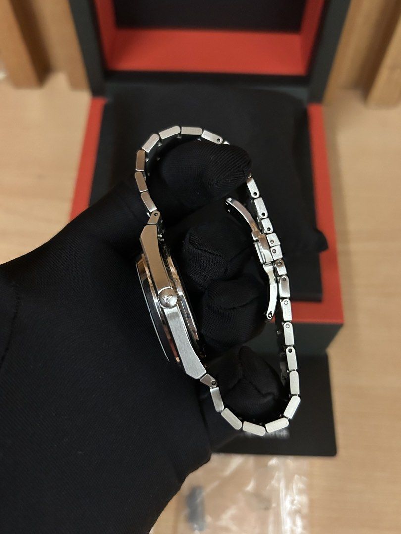 Tissot Prx Powermatic80 Black (Category: Men's Watches) located in Quezon City. Submitted by olivertomtecson8 (Listing ID 1463505148, Image 3). Description: LOWEST PRICE❗️ Tissot PRX Powermatic80 Black • REF # T1374071105100 • Diameter : 40MM • All original • Elegant Black Dial • Automatic Powermatic80 Movement • Complete Set Tissot Guarantee Card, Original Box, Manual Booklet, Complete Links. SRP : 53,000 Asking Price : 26,990 QUEZON CITY.
