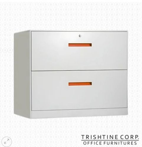 TLC-013 | 2-Drawer Lateral Filing Cabinet (Category: Office Furniture & Fixtures) located in Caloocan City. Submitted by jimkirt.tristine.ph (Listing ID 1463406442, Image 1). Description: Powder-coated all metal body Polypropylene plastic handle Key-lock mechanism Centralized locking Mechanism. 40kg per drawer Metal Thickness: Gauge 24 (0.6 mm) Color Available: Gray, Beige, Black w/ Orange Handle Dimension: 90W x 45D x 71H cm DISCLAIMER: PRICE IS