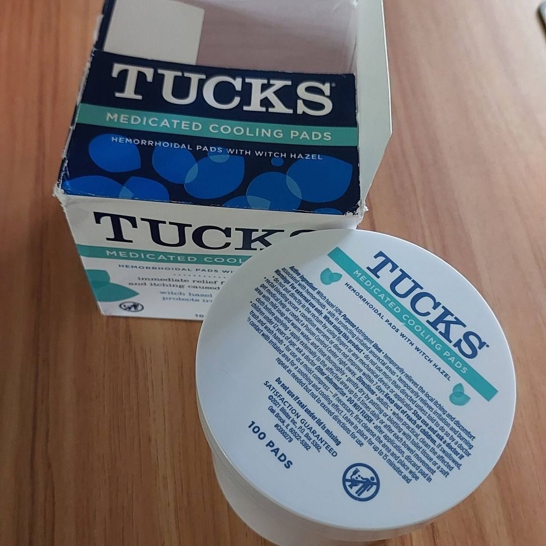 Tucks Medicated Cooling Pads (Category: Maternity Care) located in Bacolod City. Submitted by mommanana (Listing ID 1463394111, Image 1). Description: - Tucks Medicated Cooling Pads - unused P1,000 Opened, only minus 1 pad to check. Orig price P1,127. Selling for P1,000 BUNDLE: TAKE ALL FOR P2,500 - Maternity Support Belt and blue hospital binder - Tucks Medicated Cooling Pads - Dula Peri Bottle - Fetal Doppler - LED Blue Light Therapy Lamp.