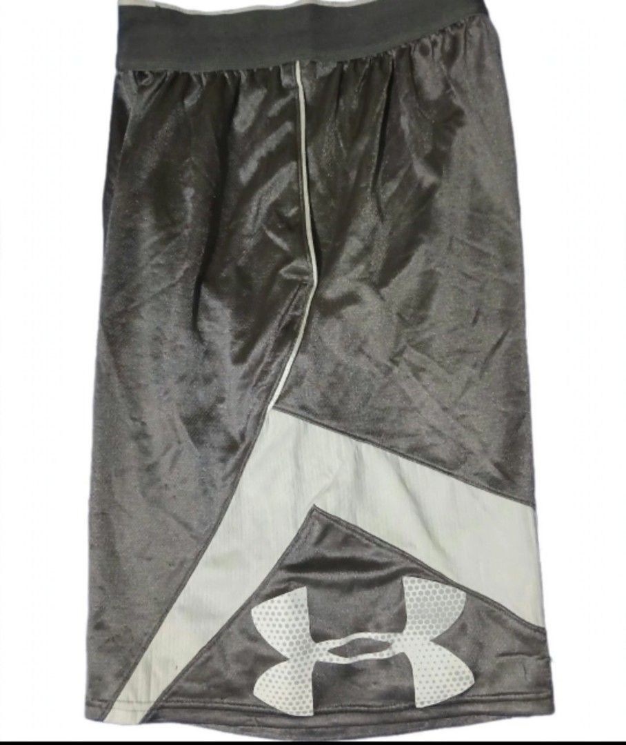 Under Armour Baller Short (Category: Shorts) located in Cavite. Submitted by steve_finds (Listing ID 1463453594, Image 2). Description: 300 Shipped Garterize Waistline Minimal Issue: Paint Sign Of Usage.