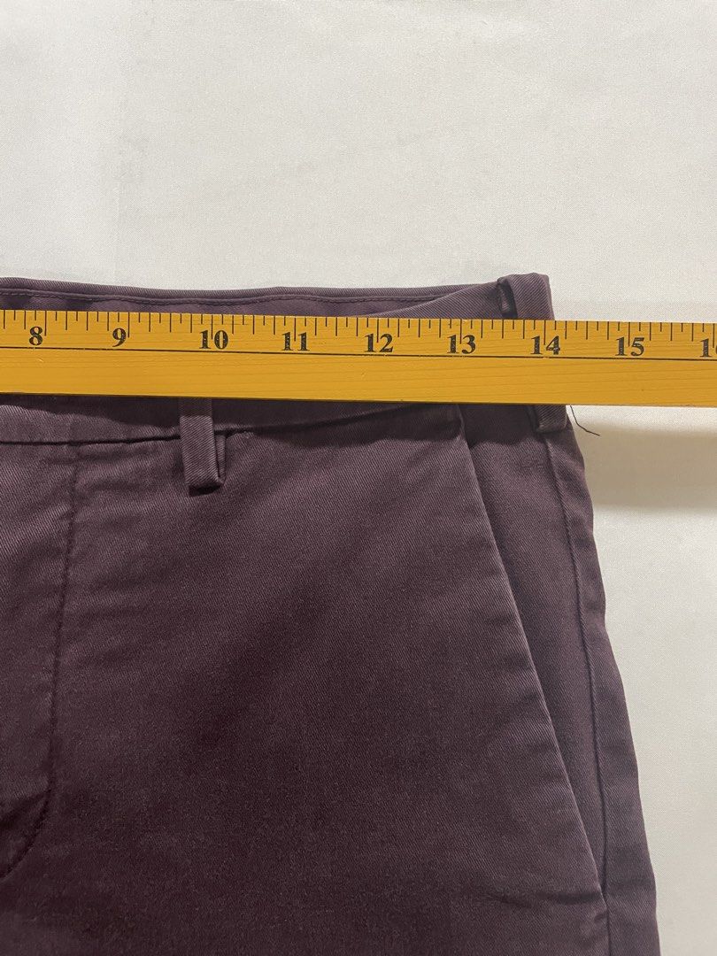 Uniqlo Violet Purple Office Pants Jeans (Category: Jeans) located in Makati City. Submitted by pepperstoremerch (Listing ID 1463420239, Image 3). Description: Uniqlo Violet Office Pants Jeans Waist 73cm Cotton Preloved, good condition Please see pictures D0109 P260922R50C6.