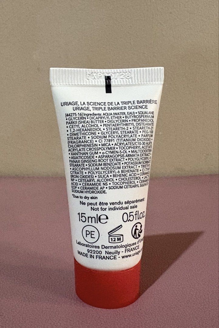 Uriage Roseliane Visible Redness Neutralizing Care 15ml (Category: Face Care) located in Manila. Submitted by margascloset_ (Listing ID 1463420277, Image 2). Description: Uriage Roseliane Visible Redness Neutralizing Care / Cream 15ml - Brand new - From Paris France - Selling at a lower price than retail - Rfs: no longer needed / decluttering - Check for pictures 3-4 for product details - Can get Nuxe Paris shampoo sample as freebie MOD: J&t, LBC