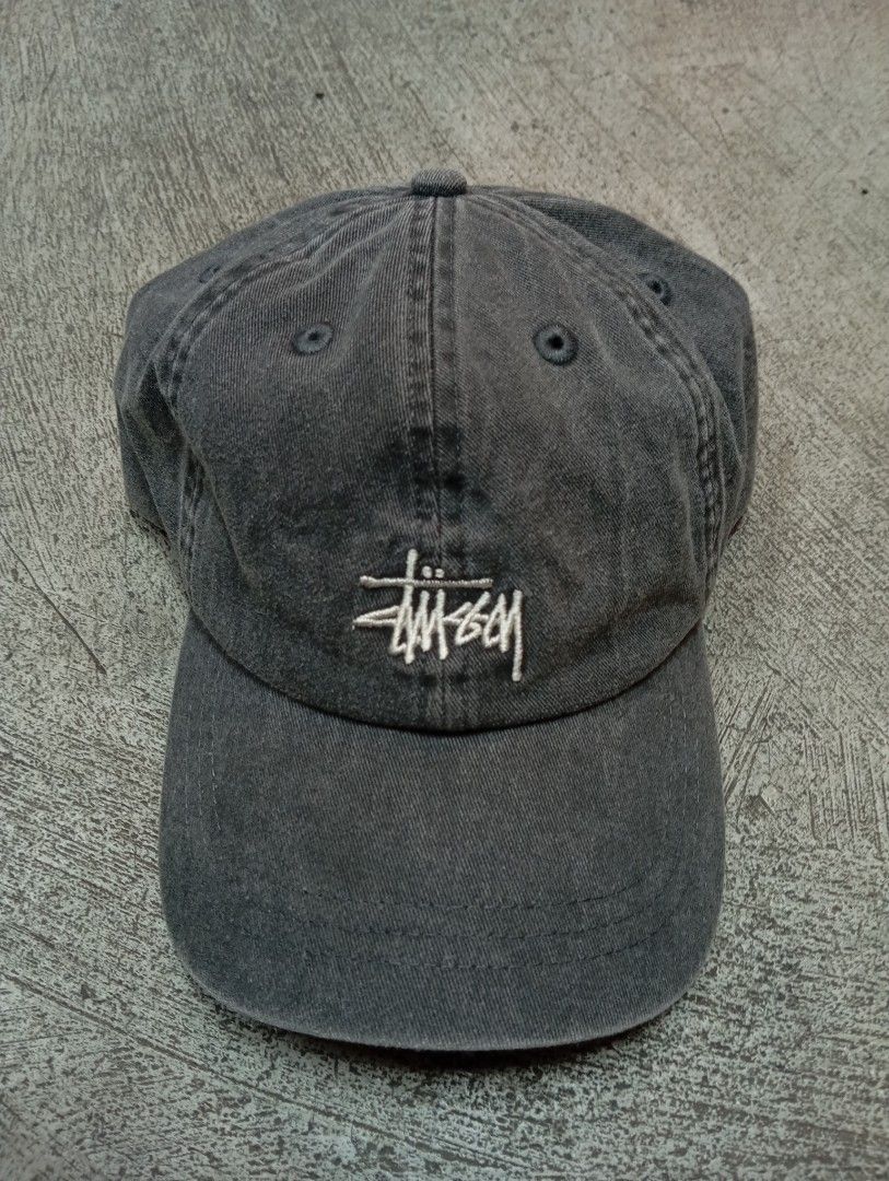 Used stussy dad hat, strap back (Category: Caps & Hats) located in Manila. Submitted by anrey.dept19 (Listing ID 1463443675, Image 1). Description: Used stussy dad hat, strap back.