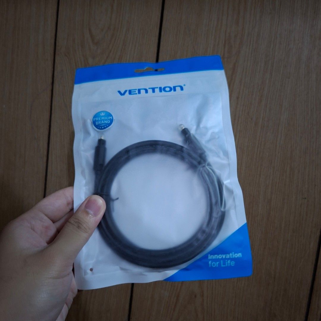 Vention optical audio fiber speaker cable (Category: Craft Supplies & Tools) located in Manila. Submitted by mr.fast (Listing ID 1463329341, Image 1). Description: .