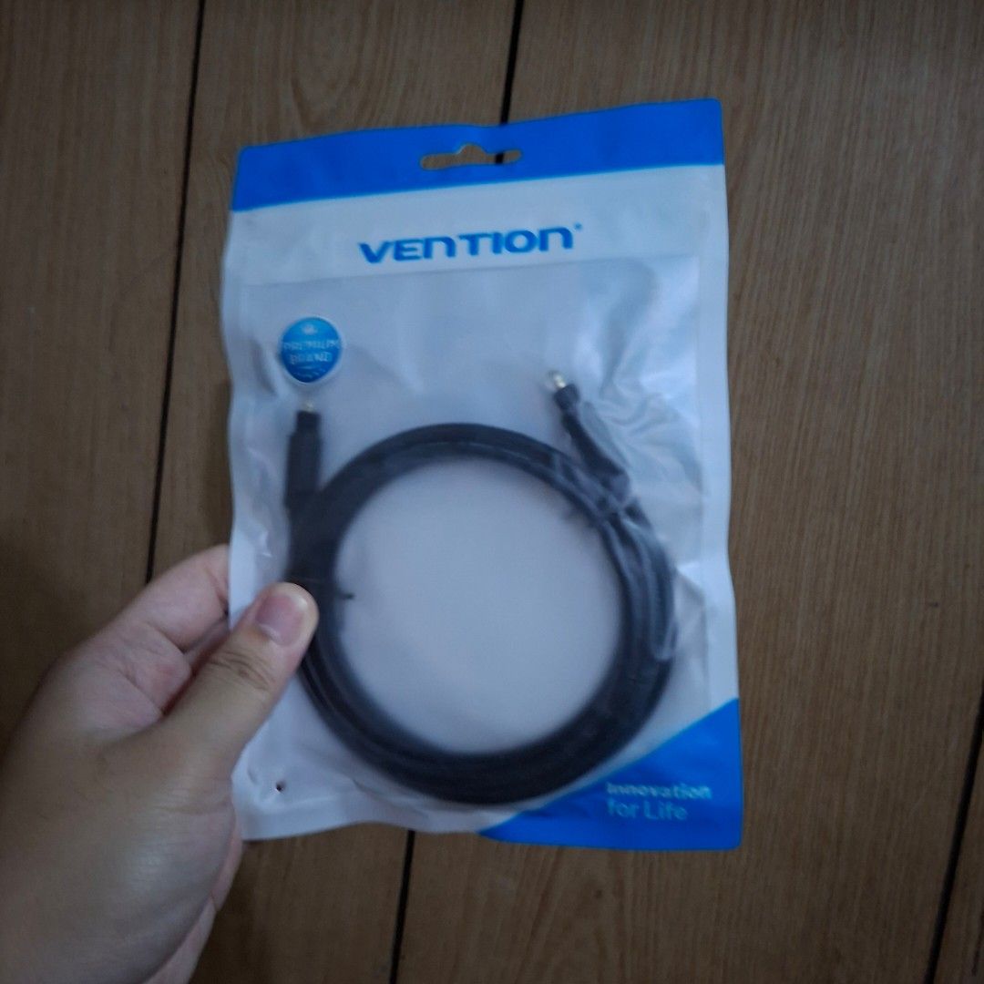 Vention optical audio fiber speaker cable (Category: Craft Supplies & Tools) located in Manila. Submitted by mr.fast (Listing ID 1463329341, Image 2). Description: .
