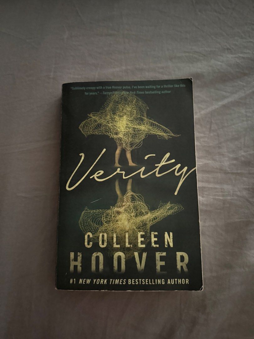 Verity by Colleen Hoover (Category: Storybooks) located in Makati City. Submitted by _fitz (Listing ID 1463385183, Image 1). Description: • Bought from Fully Booked • Condition: Like new.