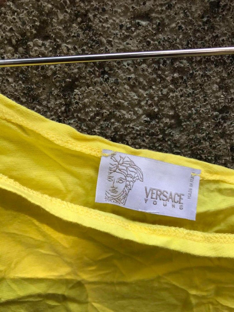 VERSACE YOUNG ASYMMETRICAL TOP (Category: Others Tops) located in Cotabato. Submitted by pure.moenlimba12 (Listing ID 1463361044, Image 3). Description: NO ISSUE COMPLETE TAGS NEED WASH ONLY SIZE MEDIUM.