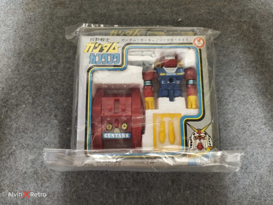 Vintage 1970s 80s JAPAN Robots (Category: Gundam & Model Kits) located in Manila. Submitted by alvinretro (Listing ID 1463480764, Image 2). Description: vintage 1970s/1980s Clover (Orion/Seven) Mobile Suit Gundam Mini Alloy Gokin Series Guntank figure. Price: 7,500 vintage 1979/1980 Mobile Suit Gundam "Gold Alloy" (ゴールド合金) mini diecast figure, Price: 10,000 1979 Orion (Seven Co., Ltd.) Mini Alloy Series Mobile Suit Gundam. issue (missing 1 arm) P