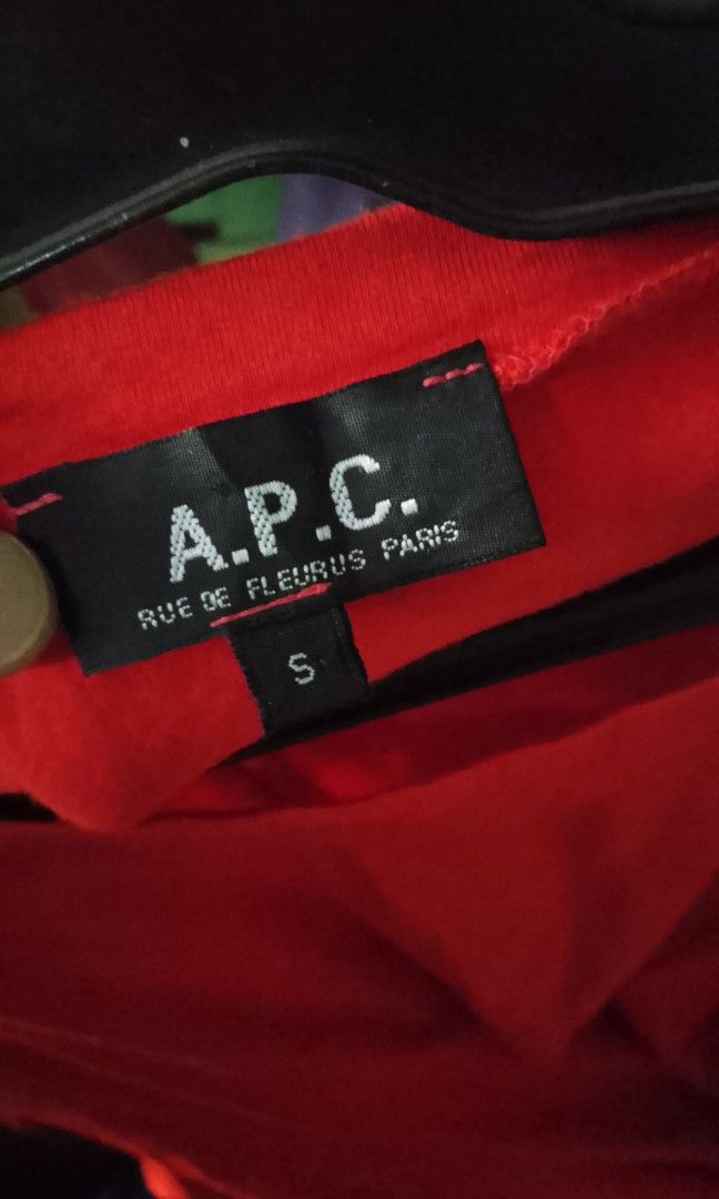 Vintage A. P. C (Category: Coats, Jackets and Outerwear) located in Cavite. Submitted by thrifteditem9_ (Listing ID 1463381505, Image 2). Description: A.P.C. 2000s Viscose Long Sleeve Top Made in France early 2000s A.P.C. Rue de Fleurus Paris viscose long sleeve top. excellent condition.