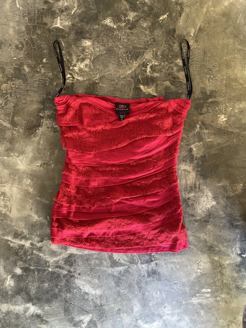 Vintage Bebe (Category: Coats, Jackets and Outerwear) located in Lupao. Submitted by wongpriii (Listing ID 1463514520, Image 1). Description: Vintage bebe tank top no issue good condition .