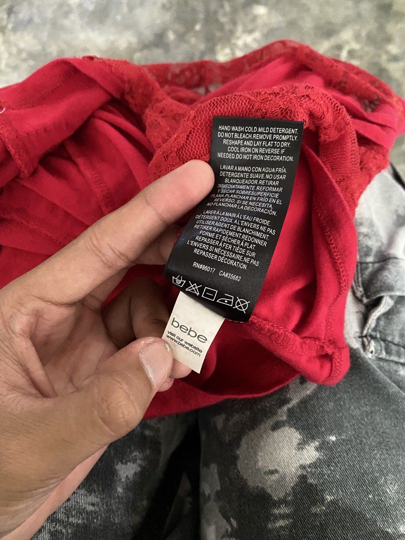 Vintage Bebe (Category: Coats, Jackets and Outerwear) located in Lupao. Submitted by wongpriii (Listing ID 1463514520, Image 3). Description: Vintage bebe tank top no issue good condition .