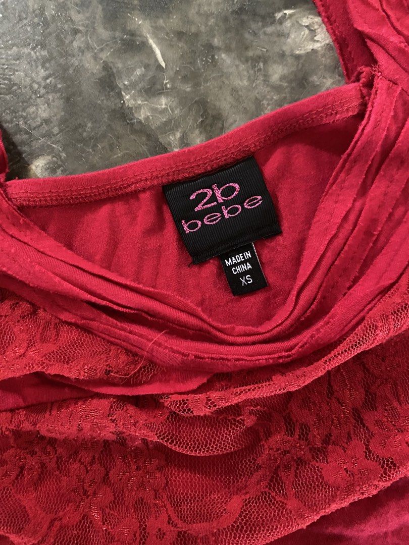 Vintage Bebe (Category: Coats, Jackets and Outerwear) located in Lupao. Submitted by wongpriii (Listing ID 1463514520, Image 2). Description: Vintage bebe tank top no issue good condition .