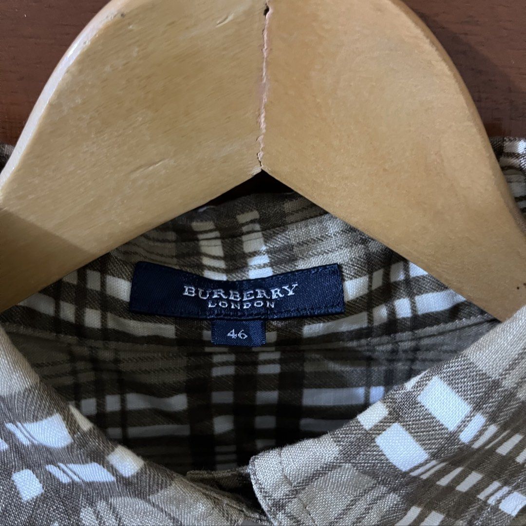 Vintage burberry plaid blouse (Category: Luxury Apparel) located in Taguig. Submitted by maniladept. (Listing ID 1463502468, Image 3). Description: Vintage burberry plaid blouse Authentic Japan release Size:46 Fits to medium womens No any flaws Good as new Negotiable Dm.
