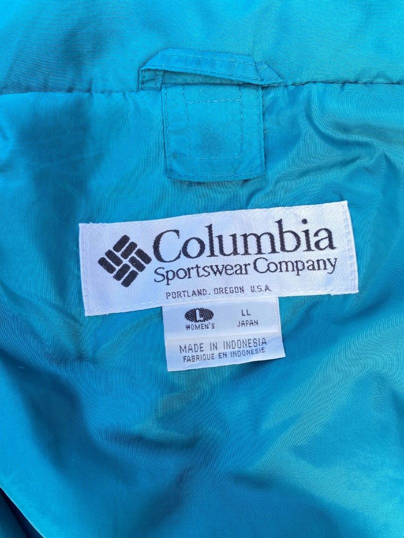 Vintage Culombia Tail Jacket (Category: Coats, Jackets and Outerwear) located in Bacolod City. Submitted by belleza_030299 (Listing ID 1463332158, Image 3). Description: Vintage jacket from 1990s no issue Excellent condition size Large on tag.