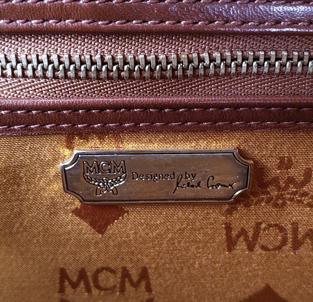 Vintage MCM Visetos Monogram Briefcase (Authentic) (Category: Luxury Bags & Wallets) located in Cebu City. Submitted by archenggo (Listing ID 1463399398, Image 3). Description: freeshipped.
