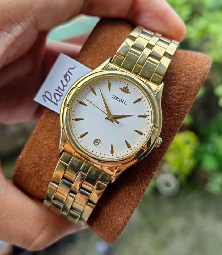 Vintage Seiko Galaxy 1993 (Category: Men's Watches) located in Caloocan City. Submitted by preserve_timepieces (Listing ID 1463455225, Image 2). Description: -Kindly Please Read The Descriptions First Before you message. -Auto pass sa Kwentuhan | Please respect each other's time. -Newly serviced movement. -All Original Watch -Watch/Replacement Box. -With Free leather strap. -P3,800 + shipping fee. -Brand: Seiko -Dial: White. -Model: Galaxy. -Year
