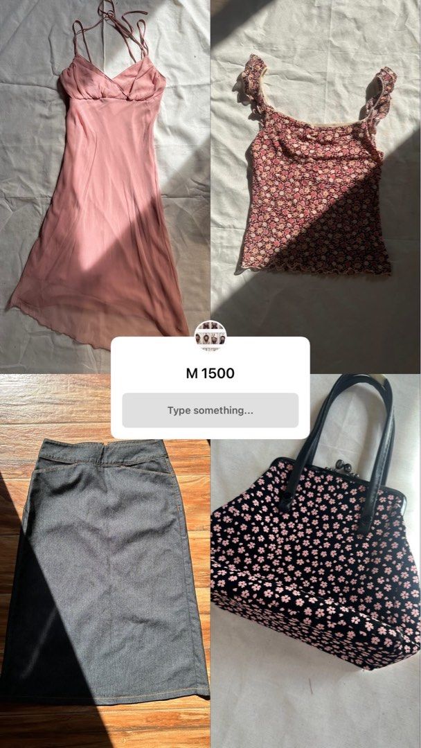 Vintage y2k bundle (Category: Dresses) located in Mandaluyong City. Submitted by friperievtg (Listing ID 1463348722, Image 1). Description: 4 items.