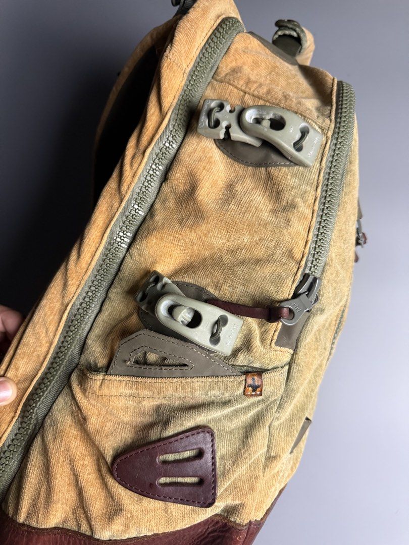 Visvim 20L Lamina Corduroy / Leather Backpack (Category: Backpacks) located in Manila. Submitted by 3rdealz (Listing ID 1463495657, Image 2). Description: OS Used condition .