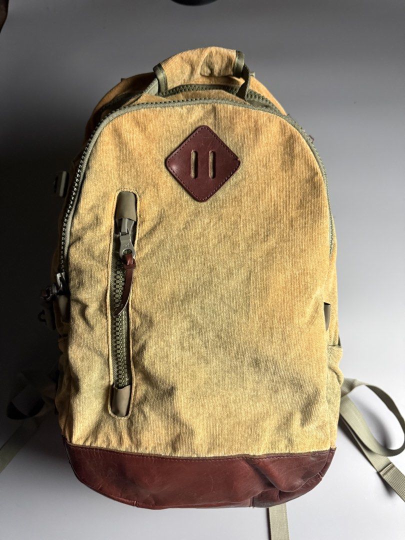 Visvim 20L Lamina Corduroy / Leather Backpack (Category: Backpacks) located in Manila. Submitted by 3rdealz (Listing ID 1463495657, Image 1). Description: OS Used condition .