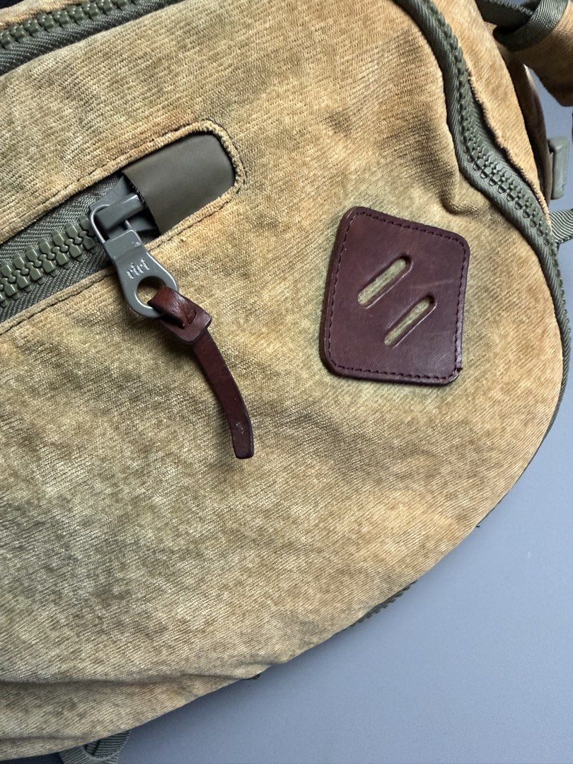 Visvim 20L Lamina Corduroy / Leather Backpack (Category: Backpacks) located in Manila. Submitted by 3rdealz (Listing ID 1463495657, Image 3). Description: OS Used condition .