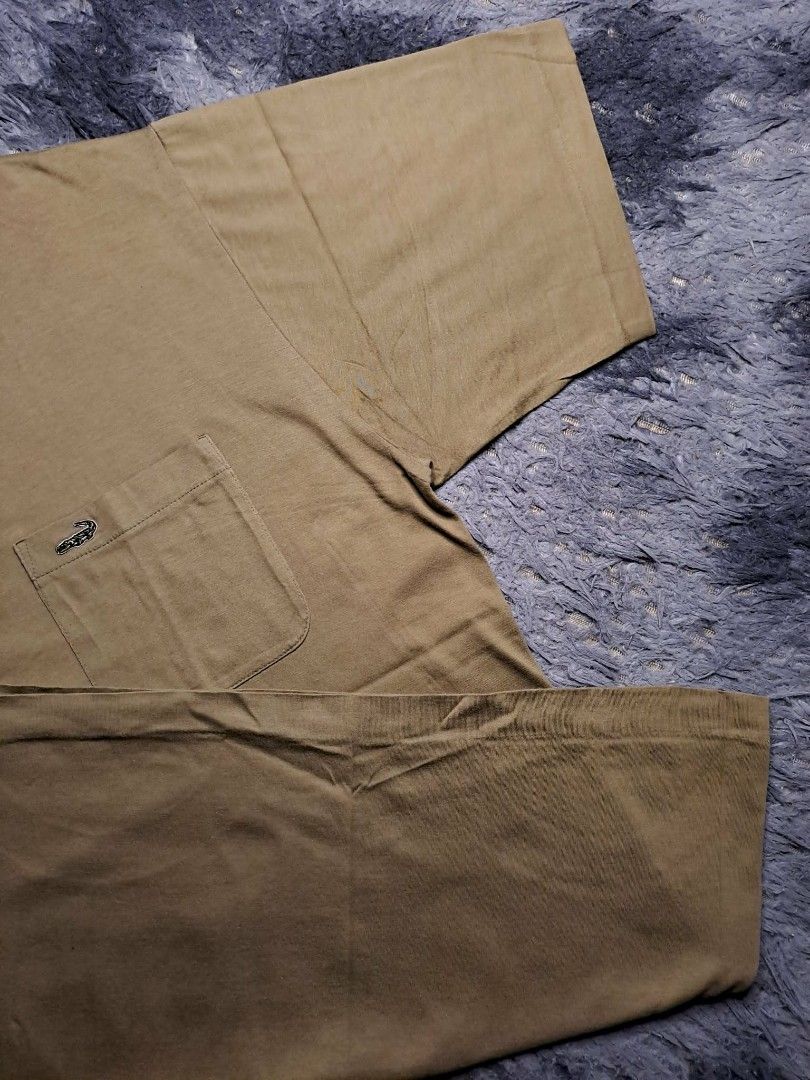 VTG Lacoste Cartelo Pocket Tee (Category: Formal Shirts) located in Manila. Submitted by yaseen__73 (Listing ID 1463525984, Image 2). Description: VTG Cartelo Pocket Tee Peanut Tone Single Stitch All the Way Embroidered Logo Wearing Size : Large on Tag Dimensions : See Photo Color Rate : 9.9/10 No Issue In Excellent Condition - Pre Owned 400.00 Shipped Via J&T Express Around Metro Manila MOP : G C A S H B A N K T R A N S F E R Seller's Location :