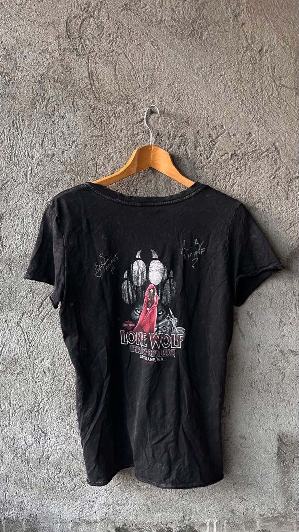 Washed Black Distressed Harley-Davidson Shirt (Category: Shirts) located in Cabuyao City. Submitted by kisyana (Listing ID 1463390819, Image 2). Description: .