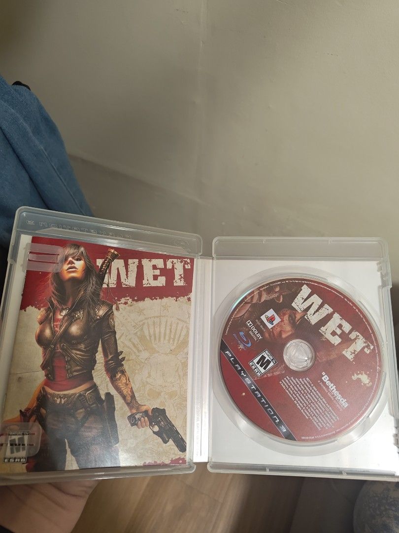 WET Playstation 3 PS3 Game Disc and Case (Category: PlayStation) located in Pasay City. Submitted by marcfortaleza2601 (Listing ID 1463352098, Image 1). Description: - Game: WET for Playstation 3 - Condition: Disc and original case in good shape - Includes: Game disc and original case with artwork - Genre: Fun action game - Ideal for: Collectors or fans of classic PS3 titles Clean disc working complete in box from personal collection. RFS: Focusi