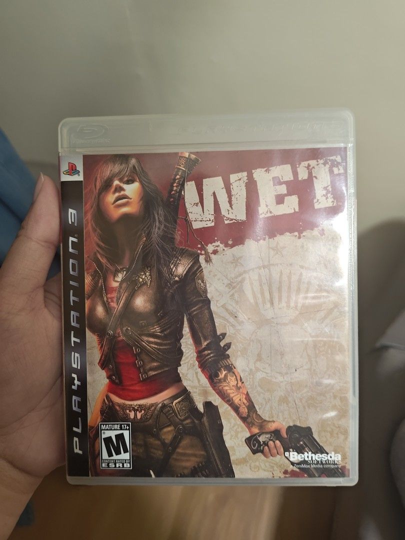 WET Playstation 3 PS3 Game Disc and Case (Category: PlayStation) located in Pasay City. Submitted by marcfortaleza2601 (Listing ID 1463352098, Image 2). Description: - Game: WET for Playstation 3 - Condition: Disc and original case in good shape - Includes: Game disc and original case with artwork - Genre: Fun action game - Ideal for: Collectors or fans of classic PS3 titles Clean disc working complete in box from personal collection. RFS: Focusi